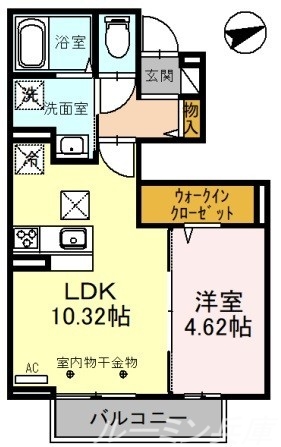 ラエトワール王子の間取り