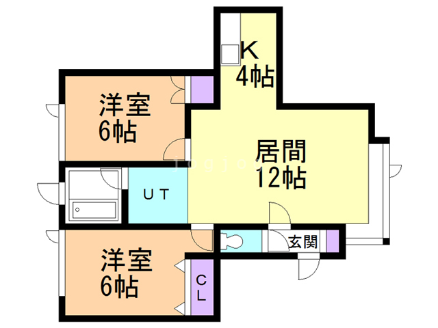 クレスト５１１の間取り