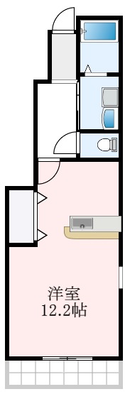 【堺市中区平井のアパートの間取り】