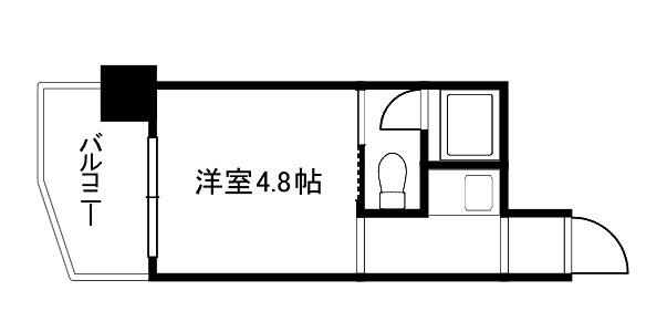 朝日プラザ高瀬川の間取り