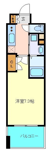 仙台市青葉区上杉のマンションの間取り