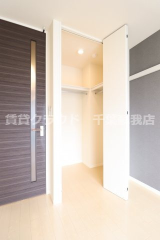 収納　収納力の高いウォークインクローゼットです！