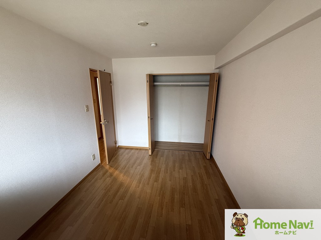 収納　大きな収納で荷物もすっきり片付きます。