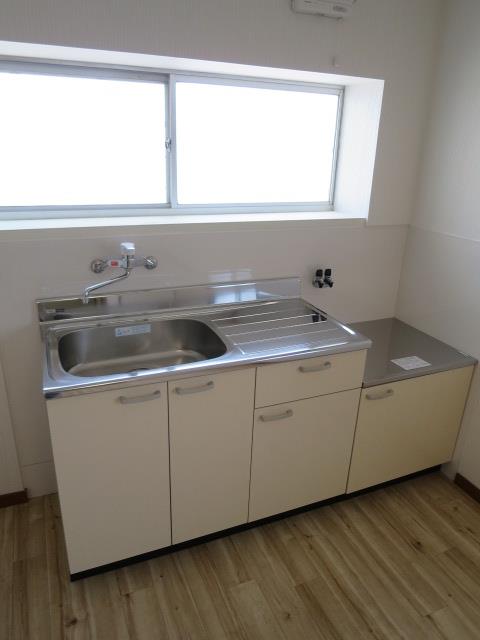 キッチン　松山市宮田町　丸木荘　ＤＫ　流し台