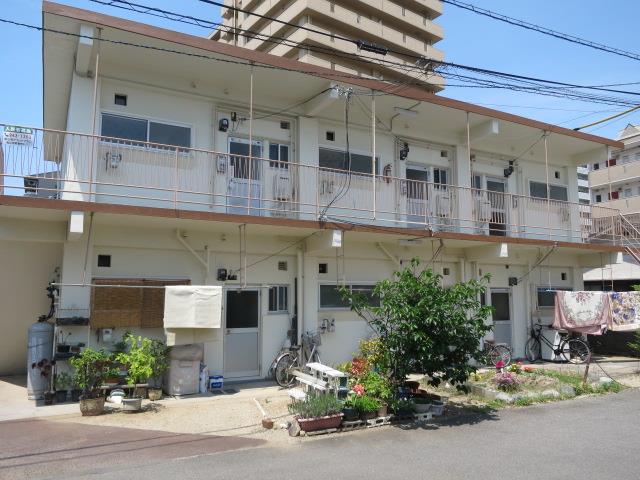 建物外観　松山市宮田町　丸木荘　建物外観