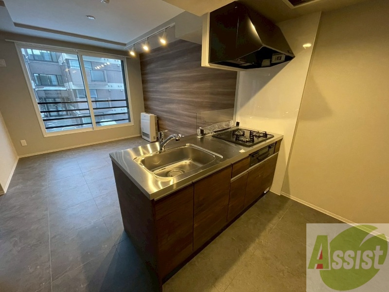 キッチン　システムキッチンなので、すぐお料理に使えます！