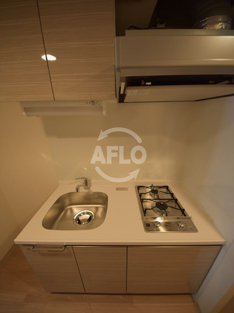 キッチン　プレサンスOSAKA DOMECITY ワンダー　2口ガスシ