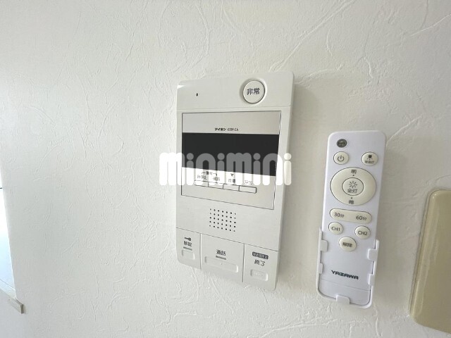 セキュリティ　インターホンもございます。