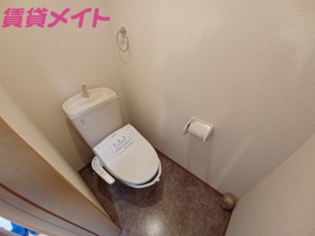 トイレ　同物件反転タイプの画像です