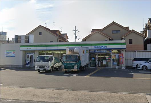 コンビニ　ファミリーマート 菱江一丁目店（コンビニ）まで1222m