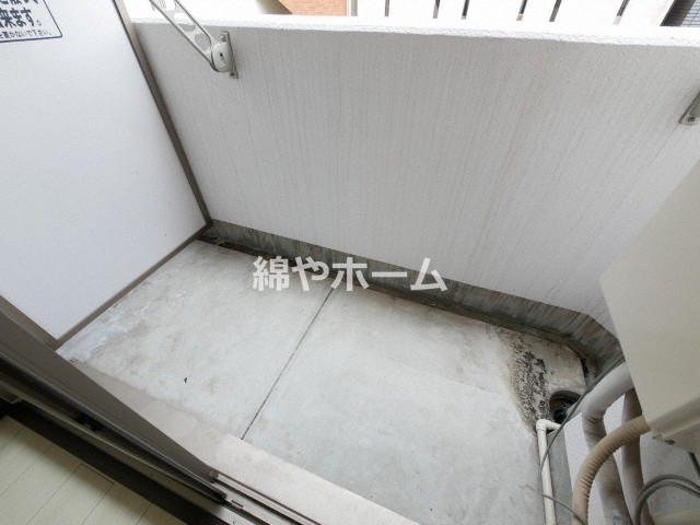 バルコニー　落ち着いた時間を過ごせるバルコニーです