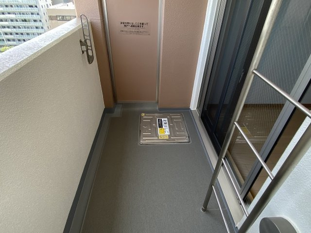 バルコニー　広々としたバルコニーです