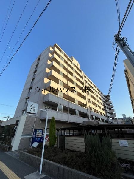 建物外観　エレベーター！管理人駐在！