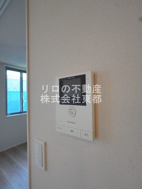 セキュリティ　ＴＶモニター付インターホンがあるので訪問者が一目でわかります