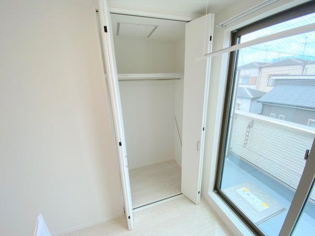 収納　しっかり収納スペースも確保。使いやすいお部屋です。