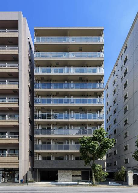 建物外観　アースカラーのスタイリッシュな外観