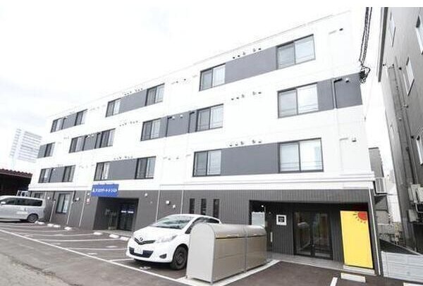 建物外観　エアコン完備の人気のデザイナーズマンションです♪