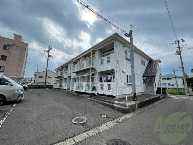 建物外観　宮城県多賀城市八幡４丁目「ホワイトコーポ八幡」