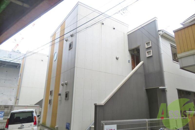 建物外観　仙台市太白区越路「クレフラスト愛宕橋Ｂ」