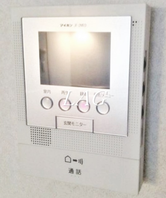 セキュリティ　モニター付きインターホンです。