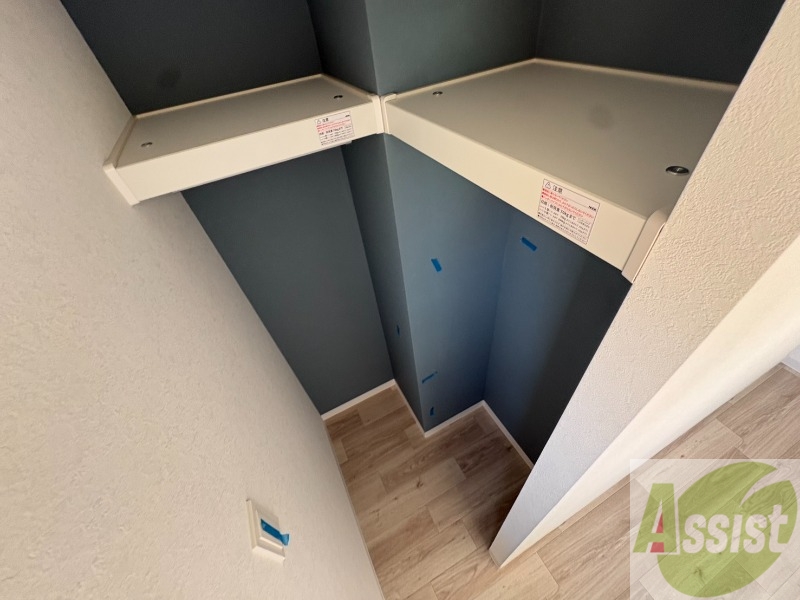 収納　収納もバッチリあるのでお部屋が片付きますよ！