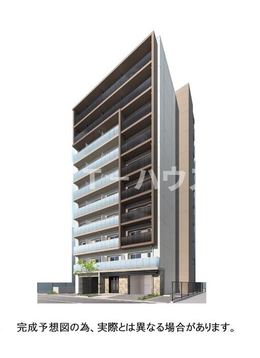 建物外観　※完成予想図につき、実物とは多少異なる場合があります。
