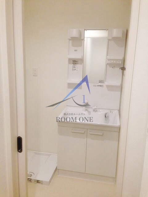 洗面設備　洗面台です。
