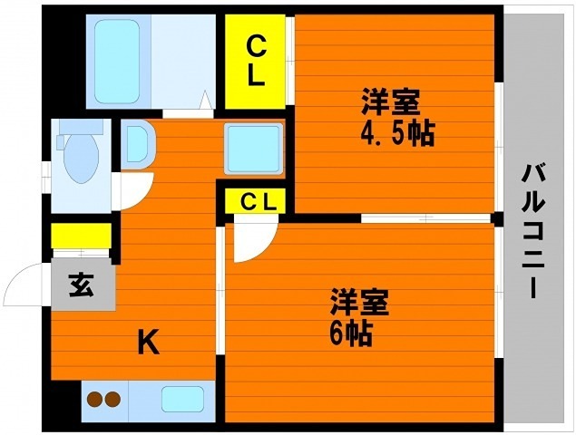 ガーディニアシティIの間取り写真