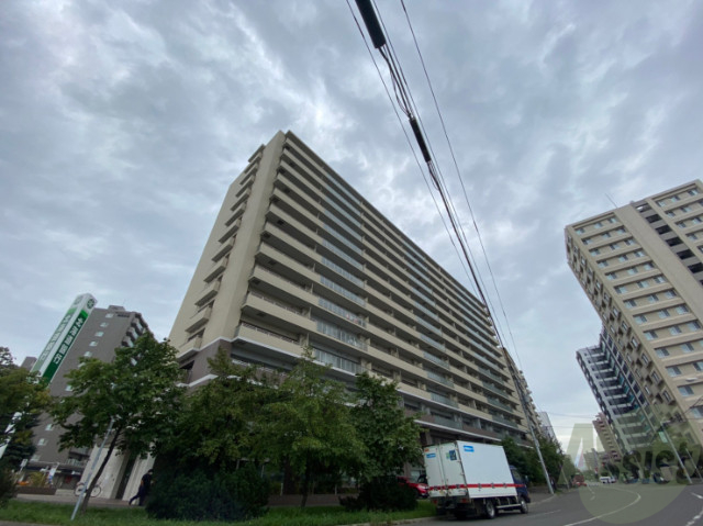 建物外観　中央区北１０条西「札幌桑園ミッドテラスステーションサイド」