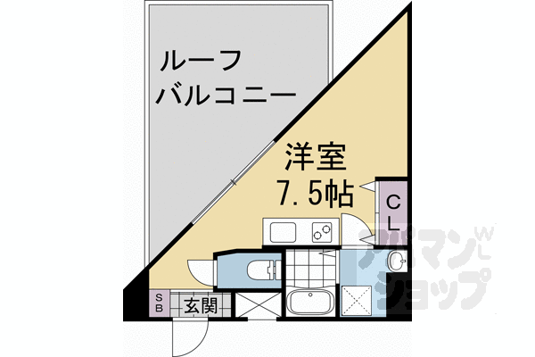 シエルコート北山の間取り写真