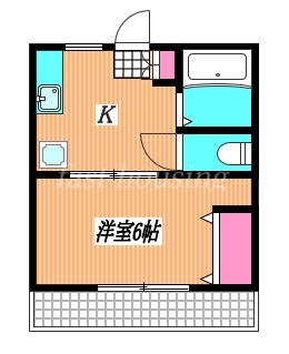 ポニート東小金井の間取り写真