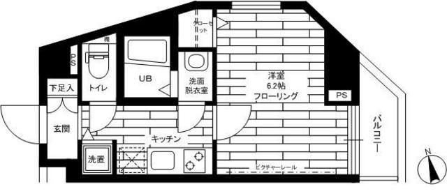 ステージファースト池尻大橋の間取り写真