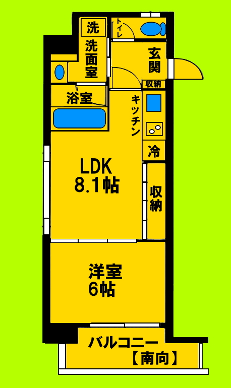 ＪＲおおさか東線 南吹田駅 徒歩9分 9階建 築13年の間取り写真