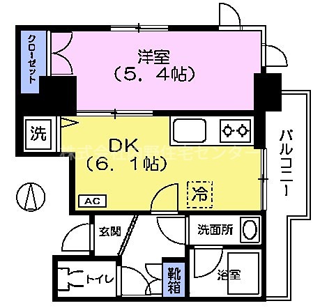 エターナル桜台の間取り写真