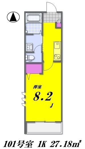ShaMaison グリーンハイムの間取り写真
