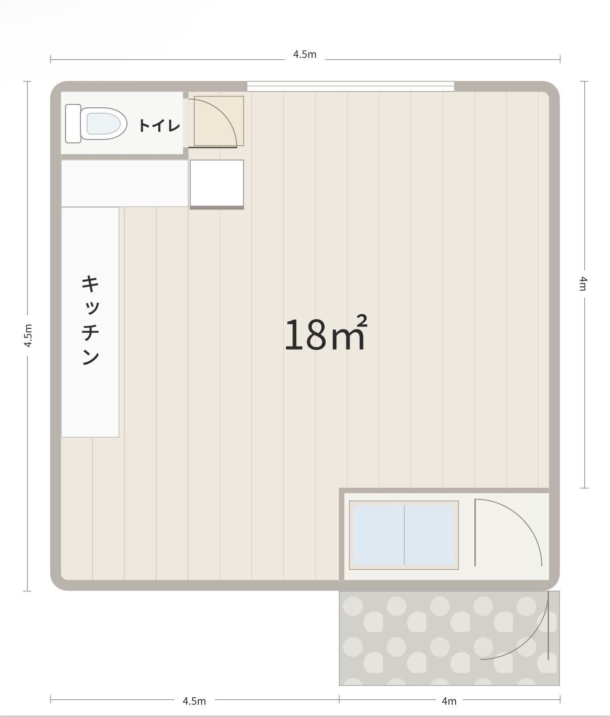 古河市大山|5万|DIY・法人登記OK|の間取り写真