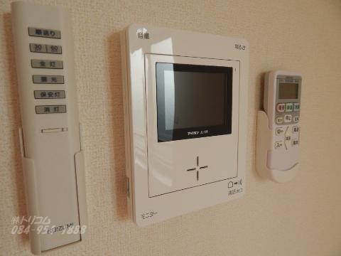 セキュリティ　カメラ付インターホン（イメージ）