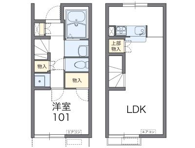 レオネクスト七番街の間取り