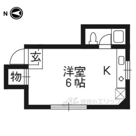 伊勢川ハイツの間取り