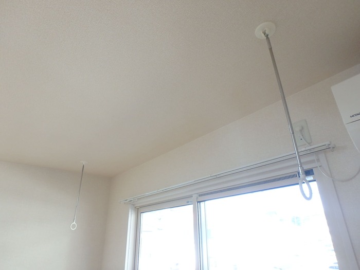 その他設備　室内物干し