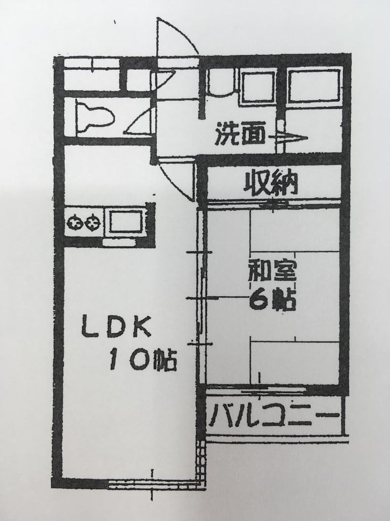 ベルセ北与野の間取り