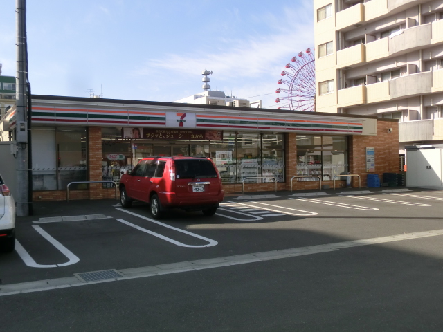 コンビニ　セブンイレブン小倉砂津1丁目店（コンビニ）まで350m