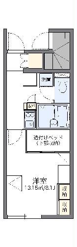 レオパレスさくらいの間取り