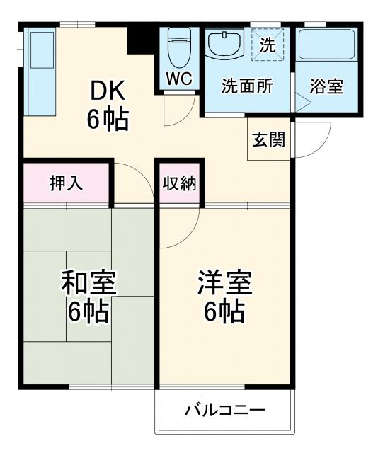 フロンティアハイツの間取り