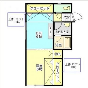 リージャストMS壱番館の間取り