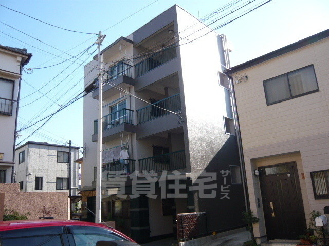 神戸市灘区福住通のマンションの建物外観