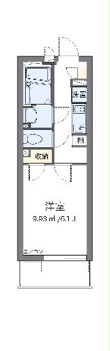 クレイノスペランツァII号館の間取り