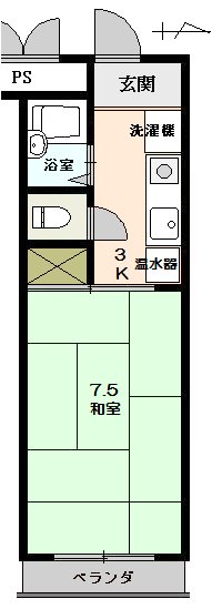 エンデバー3の間取り