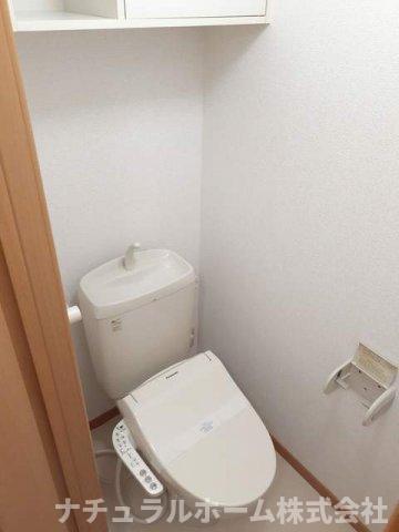 【豊橋市多米町のアパートのトイレ】