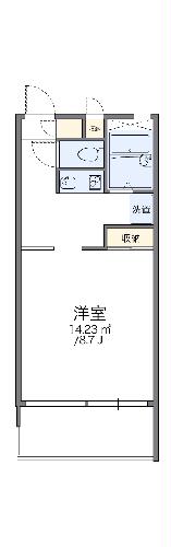 レオパレス神田の間取り